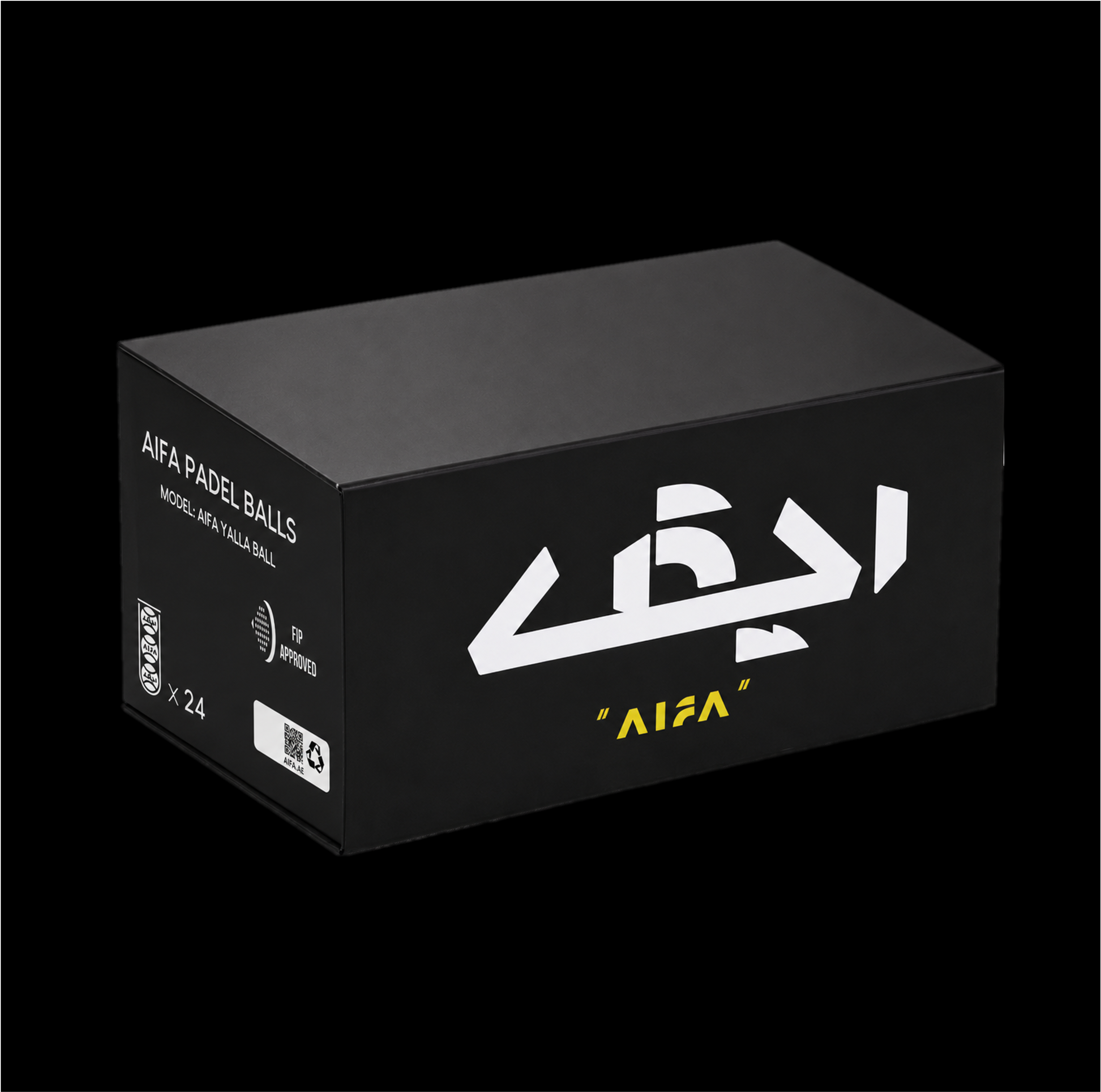 AIFA Yalla Padel Ball Box (24 Tubes)
