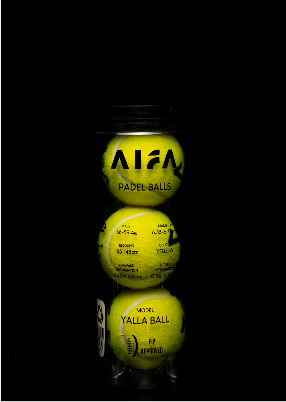 AIFA Yalla Padel Ball Box (24 Tubes)